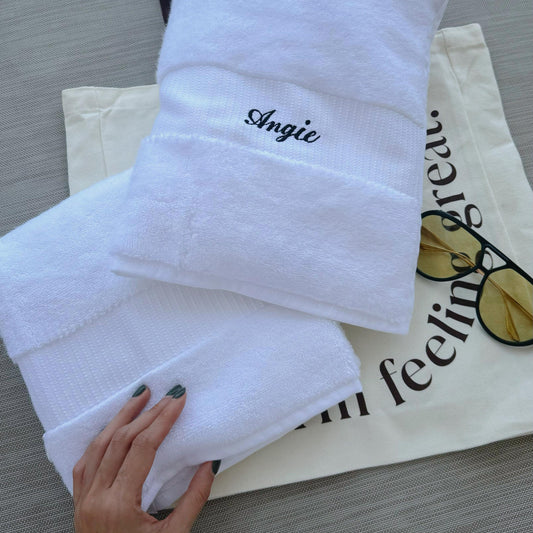 Hand Embroidery (per Towel)
